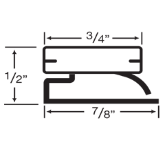 FEDERAL (Door Gasket) 8ft length