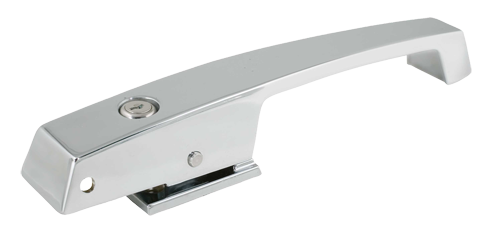 Walk-in Cooler Door Handle, Freezer Door Handle safeguard Radial Latch Kit  W