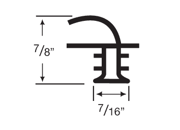 COLDMATIC (Door Gasket) 8ft length