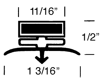 UTILITY-P2421 (Door Gasket)