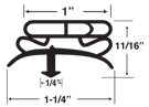 TRUE-40587( Door Gasket)