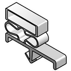 DOOR GASKET MAGNETIC – 34X76 (Standard Door Size) – Single Dart