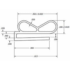 PANEL GASKET – for Modular Panels – White